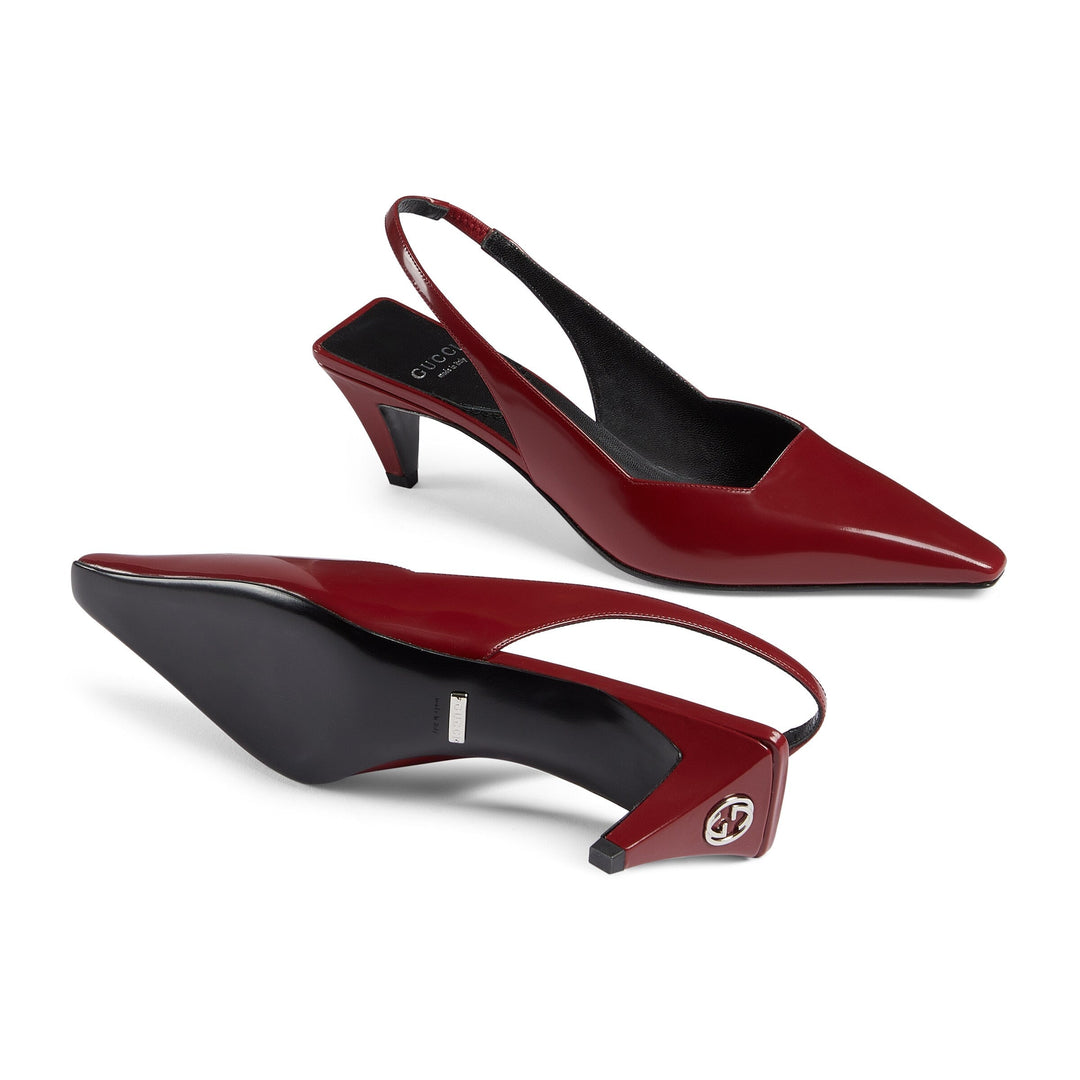 Shoes - Gucci Women's Slingback Pump - 764192 CLG30 6638 - 37 - Ask Me Wear