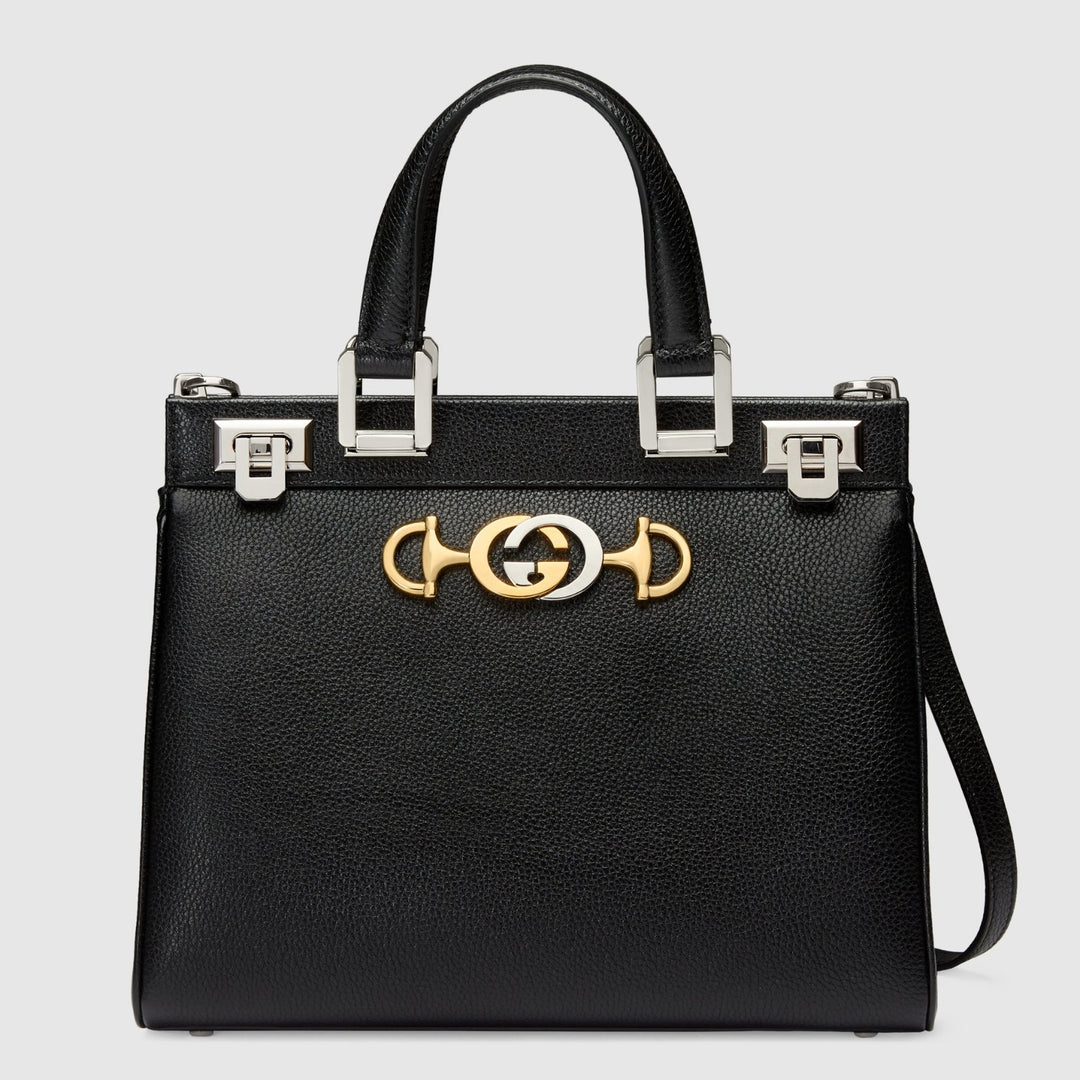 Gucci - Handbag - GUCCI Zumi Grainy Leather Small Top Handle Bag - 5697121B90X1000 - Ask Me Wear