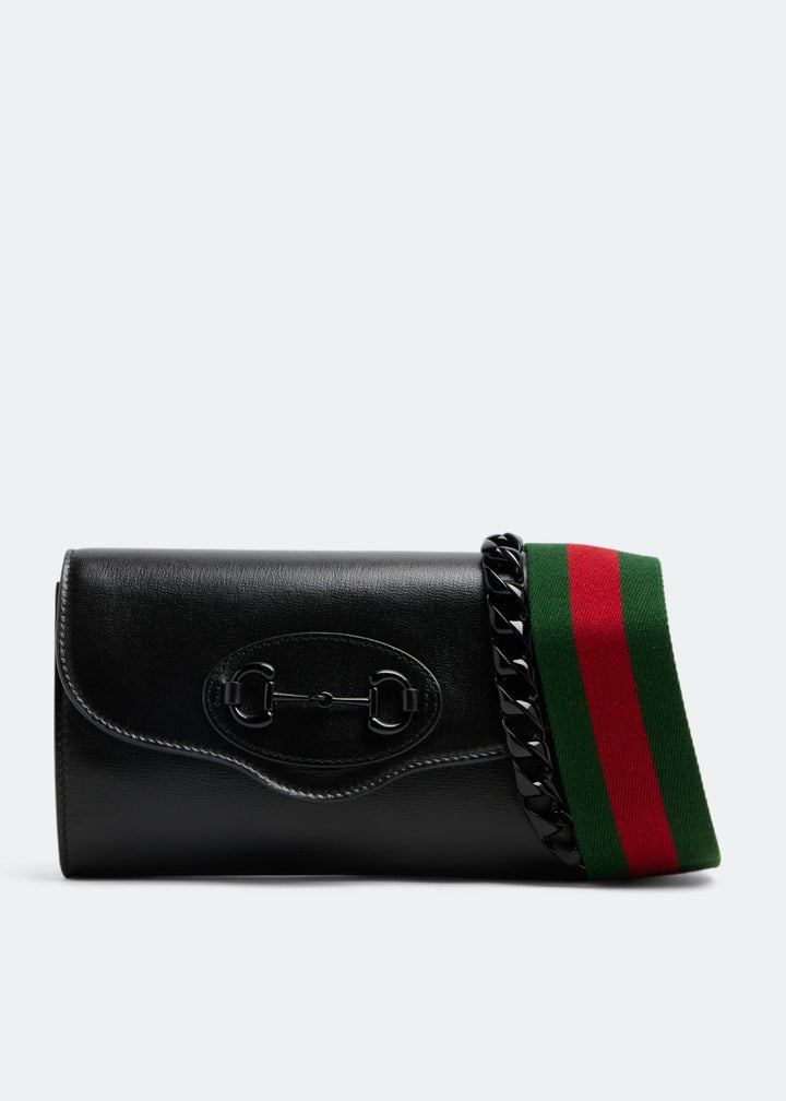 GucciHandbags - Gucci Azalea Horsebit 1955 Chain Wallet Crossbody - 724713AABE11060 - Ask Me Wear