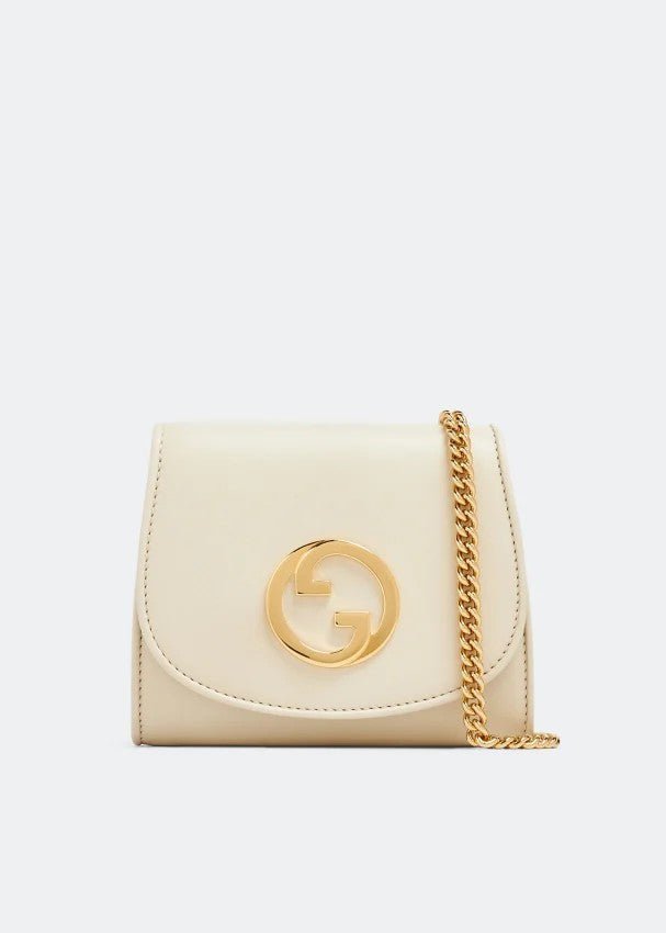 GucciINT 877 MEDIUM WALLET - Gucci Blondie Medium Chain Wallet - 725219UXX0G9022 - Ask Me Wear