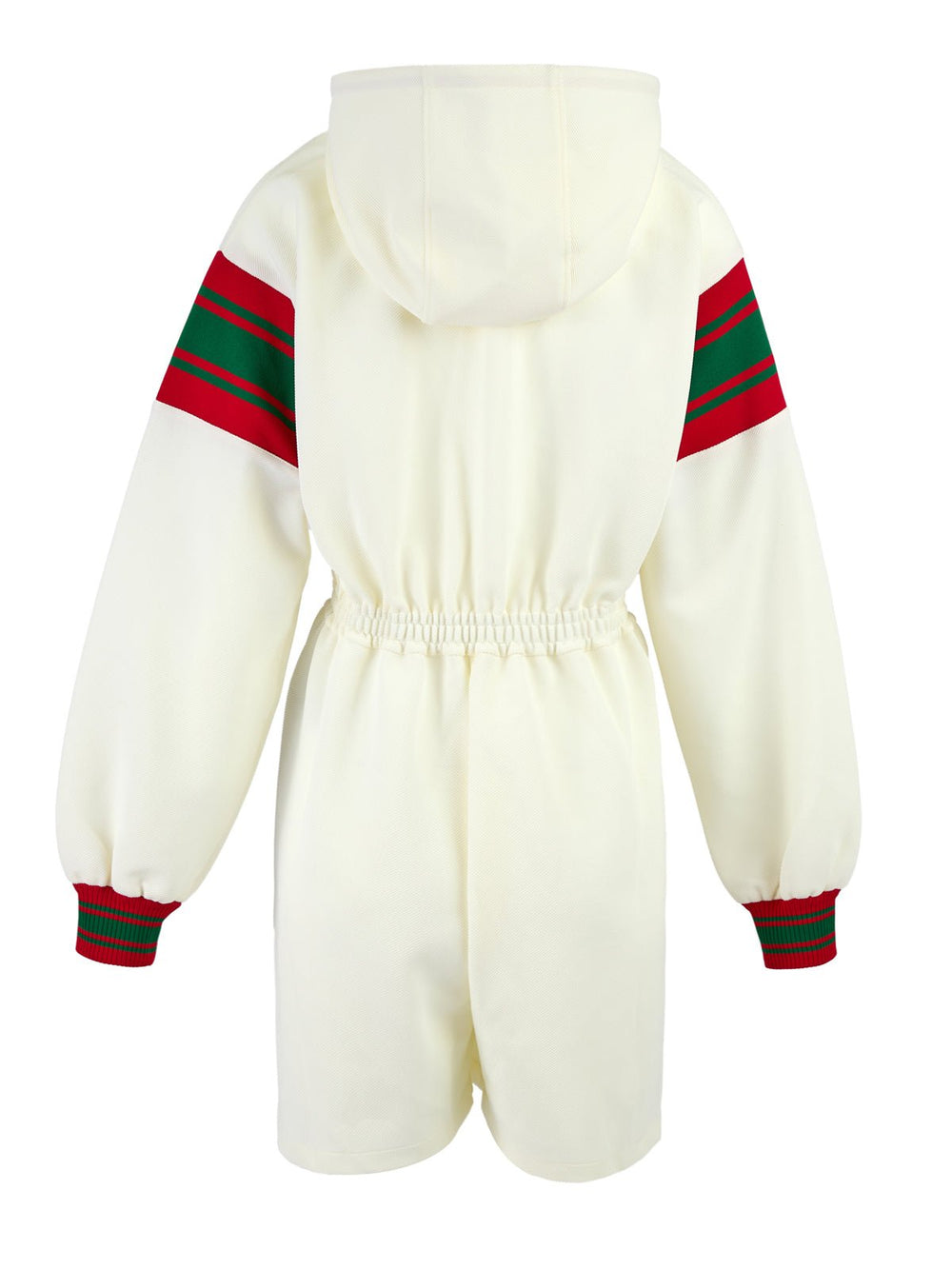 Gucci - Gucci Cream Polyester Hooded Logo Sweatsuit - 720582XJEWO9782 - Ask Me Wear