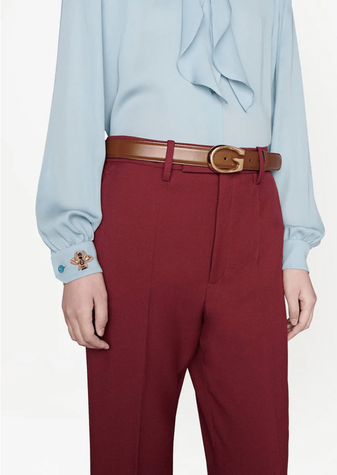GucciMen > Accessories > Belts - Gucci G Buckle Belt - 655566BGH0G2535 - Ask Me Wear