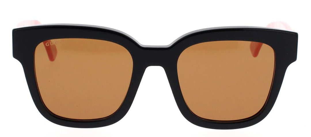 GucciSunglasses - Gucci GG 0998S 005 Square Plastic Black Sunglasses with Brown Lens - GG_0998S_005_52mm - Ask Me Wear