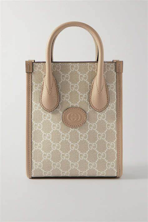 GucciTOTES - Gucci Interlocking G Mini Tote Shoulder Bag - 671623UULBT9683 - Ask Me Wear