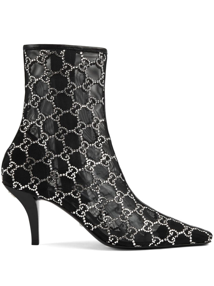 GucciWomen > Footwear > Boots > Heeled - Mesh ankle boot - 750228F13B01000 - Ask Me Wear
