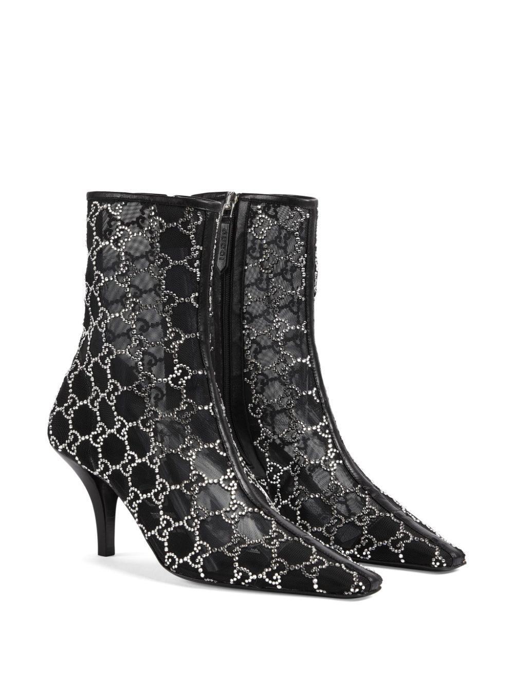 GucciWomen > Footwear > Boots > Heeled - Mesh ankle boot - 750228F13B01000 - Ask Me Wear