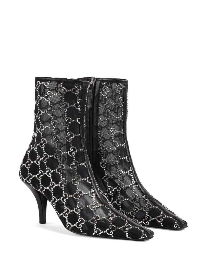 GucciWomen > Footwear > Boots > Heeled - Mesh ankle boot - 750228F13B01000 - Ask Me Wear