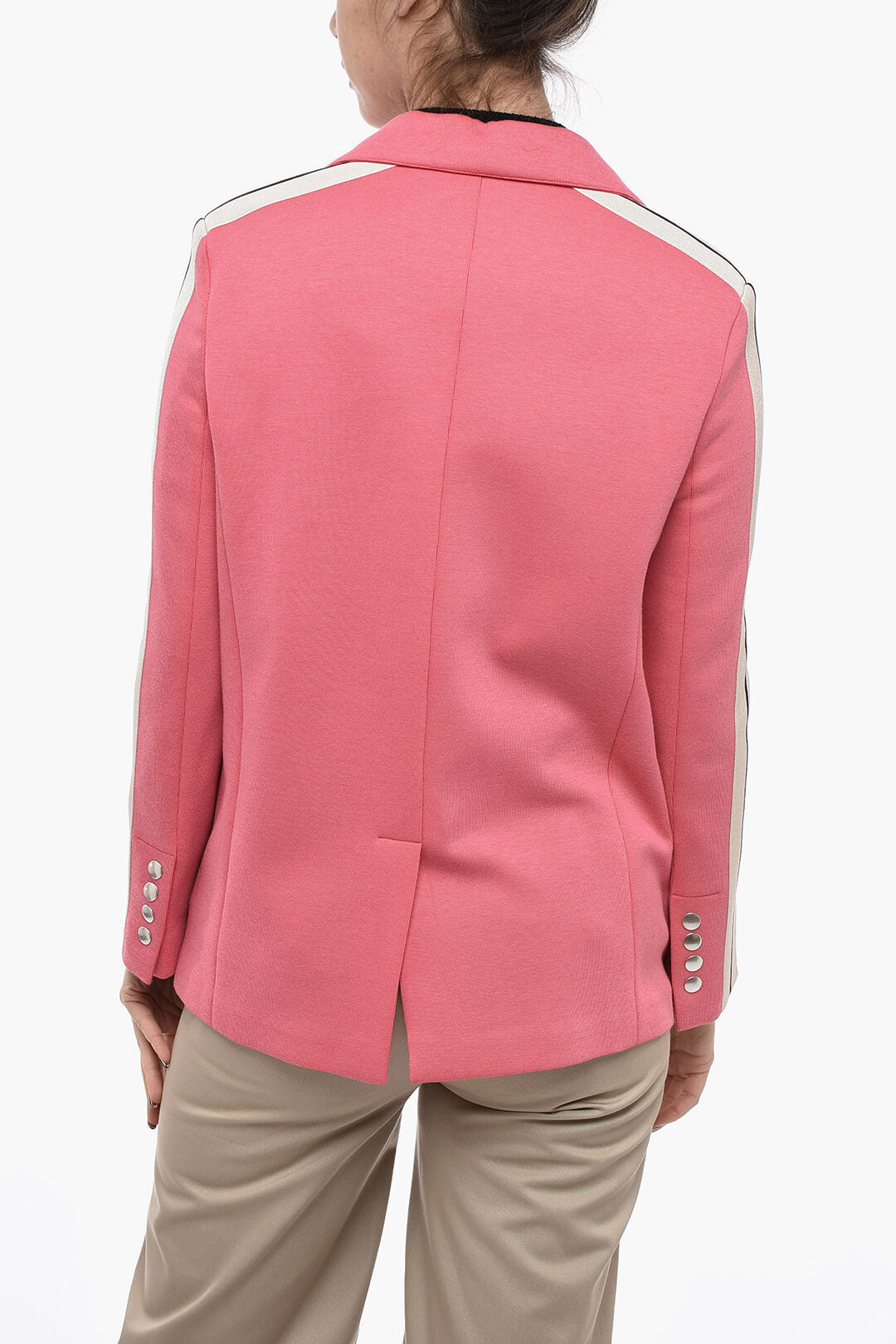 Palm Angels Half-Lined TRACK Blazer With Contrasting Blazer