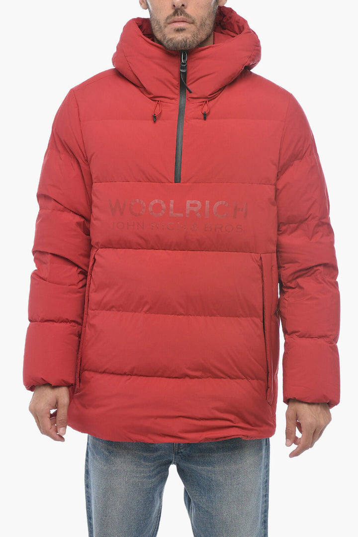 Woolrich Half-zipped COMFORT Down Jacket