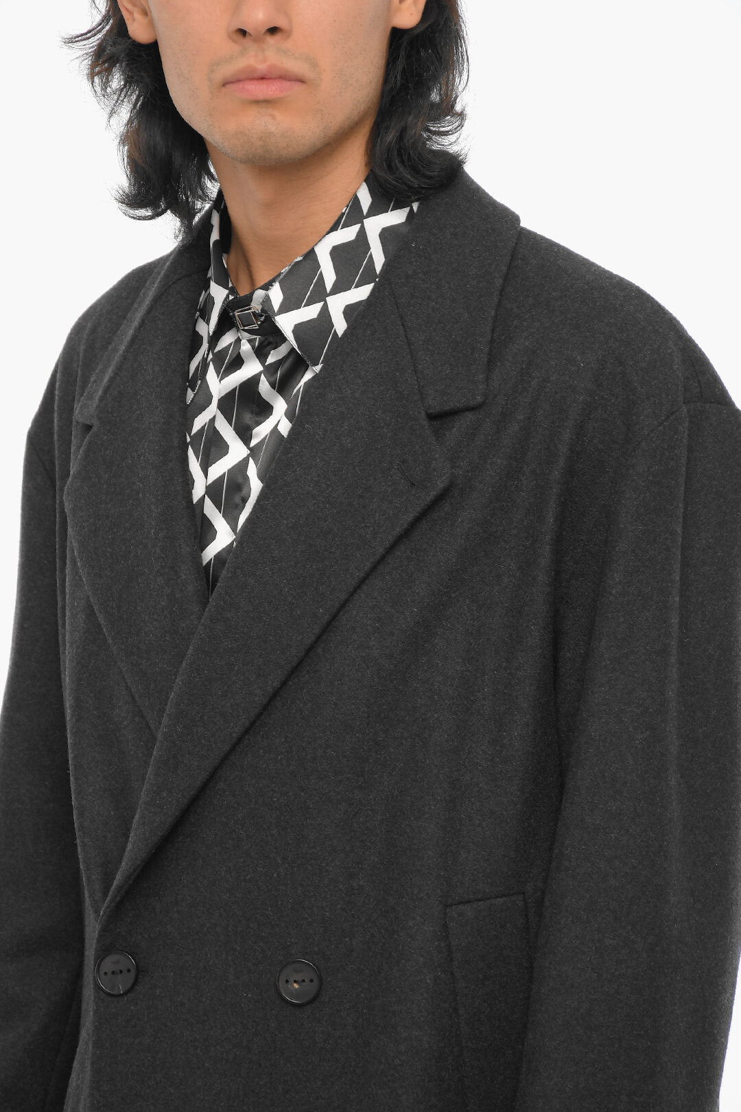 Other - Hevo Wool Blend SANTACESAREA Double - Breasted Coat - 8057760688827 - Ask Me Wear