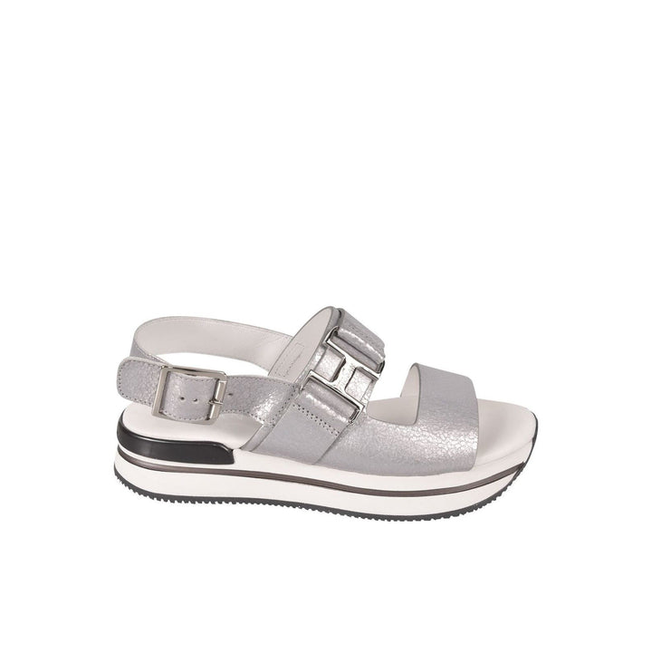 Shoes - Hogan H257 Leather Sandals - 15825170104 - Ask Me Wear