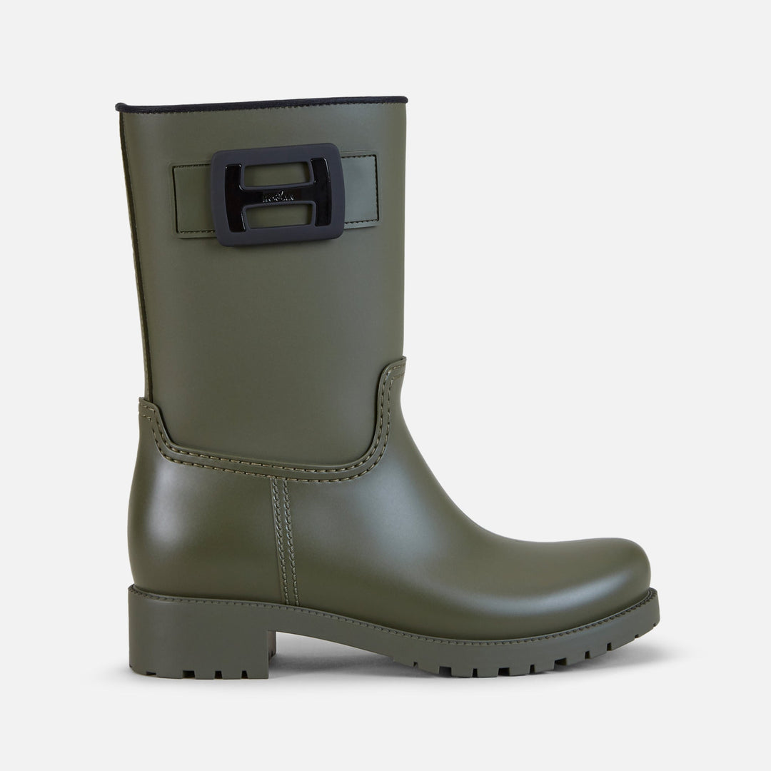 Shoes - Hogan H583 Rain Boots - 16009100304 - Ask Me Wear