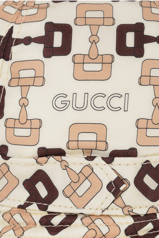 Gucci Horsebit Print Bucket Hat