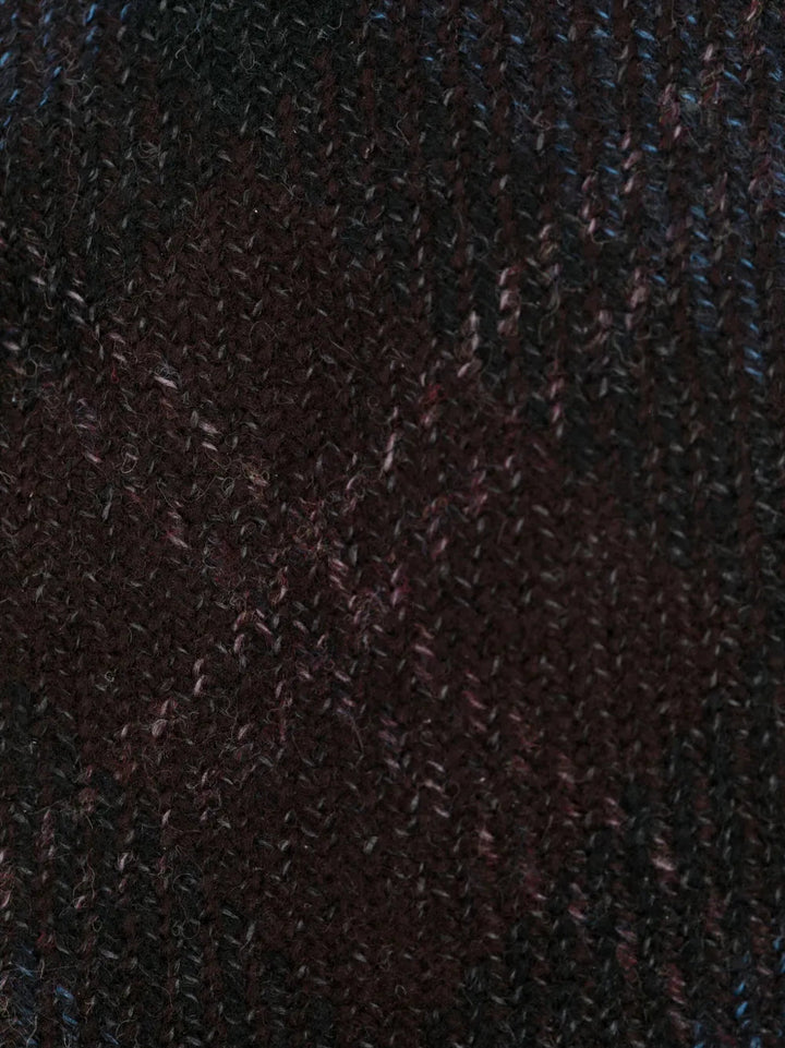 Brunello Cucinelli Checked Wool Tie
