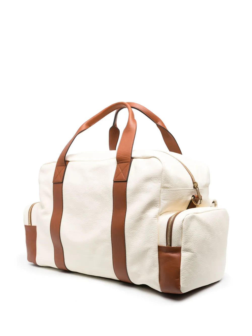 Brunello Cucinelli Logo-Patch Zipped Holdall