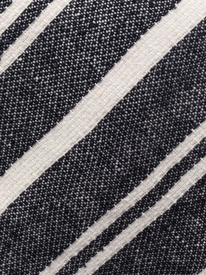 Brunello Cucinelli Diagonal Stripes Tie in Blue