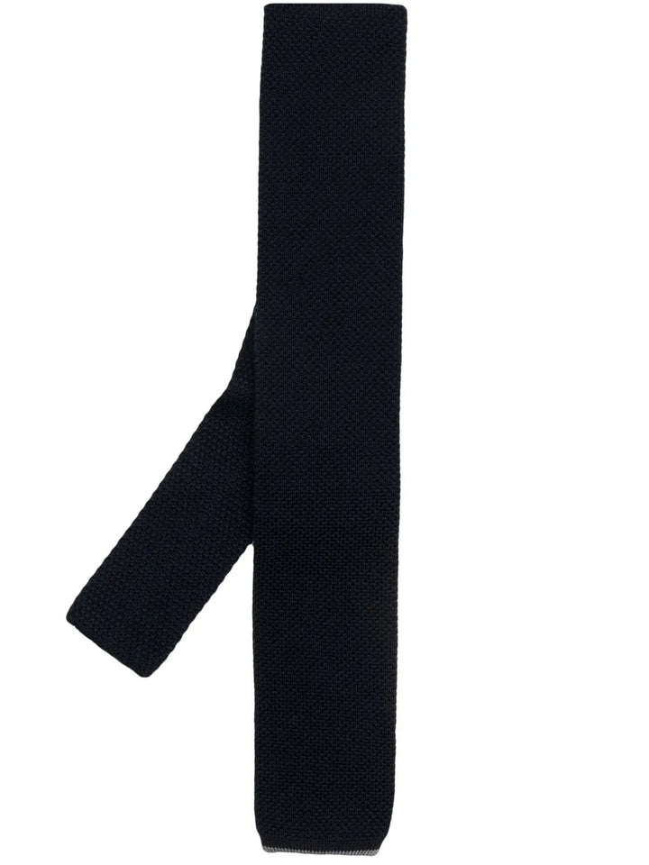 Brunello Cucinelli Textured Wool Tie