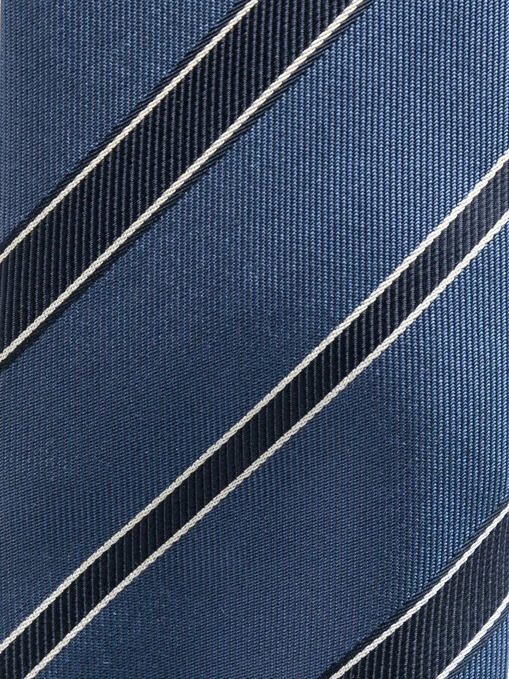 Brunello Cucinelli Diagonal Stripes Silk Tie