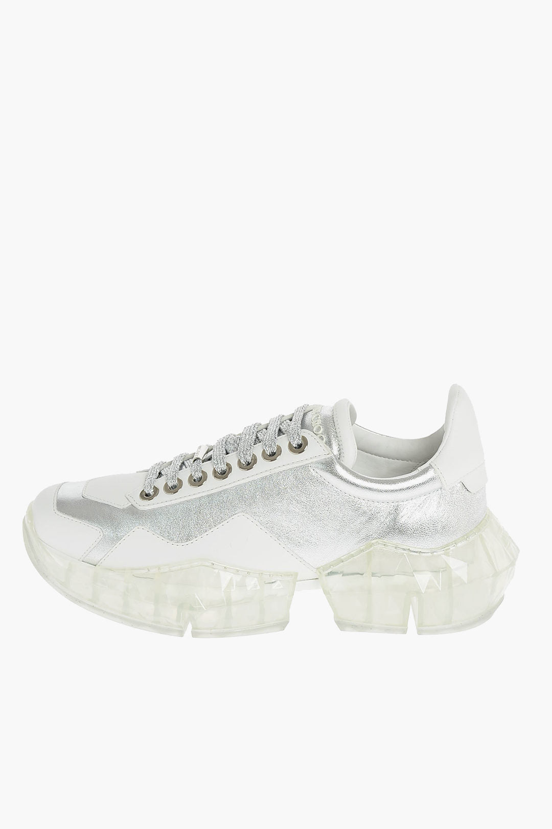 Jimmy Choo Injected Sole Leather DIAMOND Sneakers