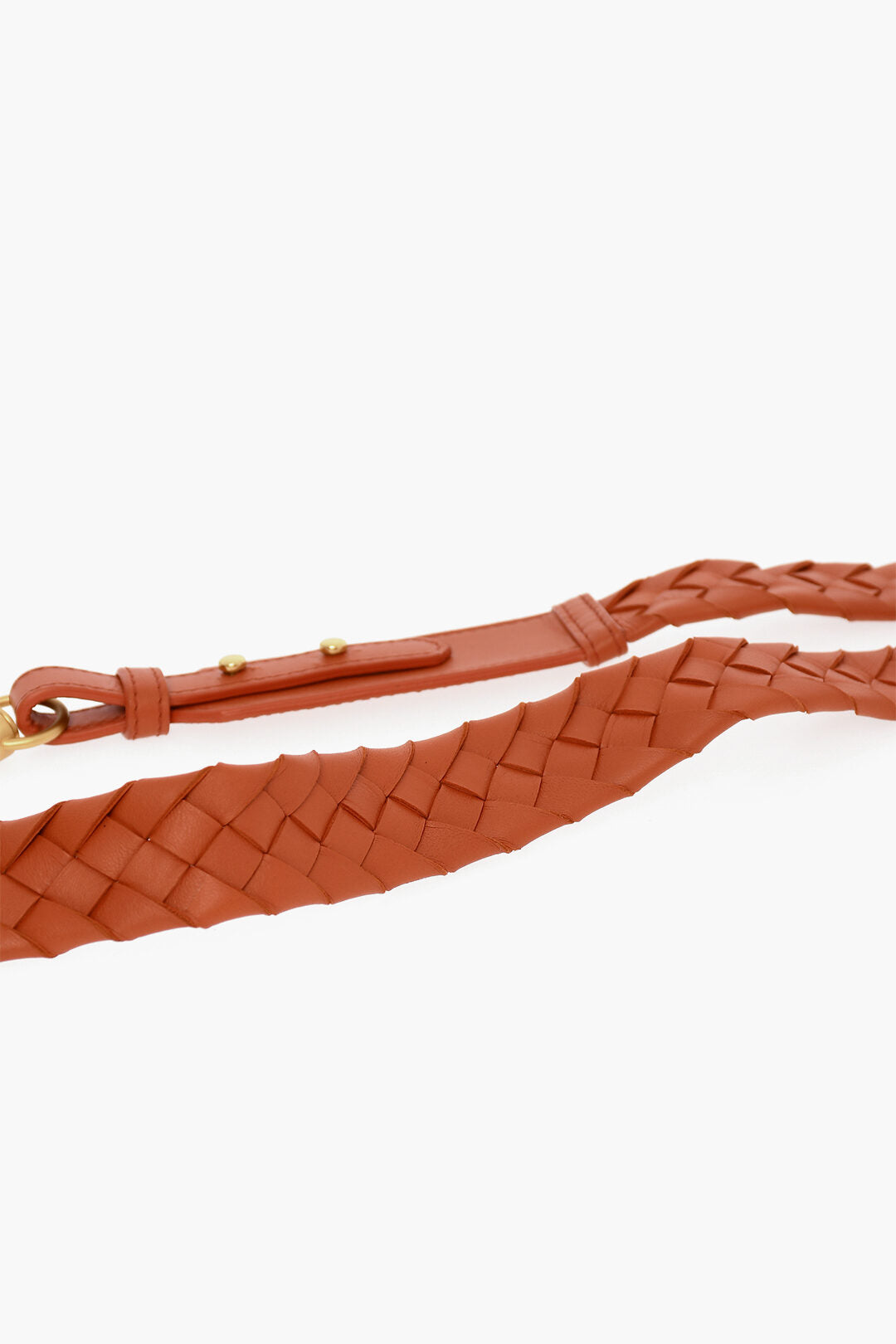 Bottega Veneta Intreccio Soft-leather Strap with Gold-toned Hardware
