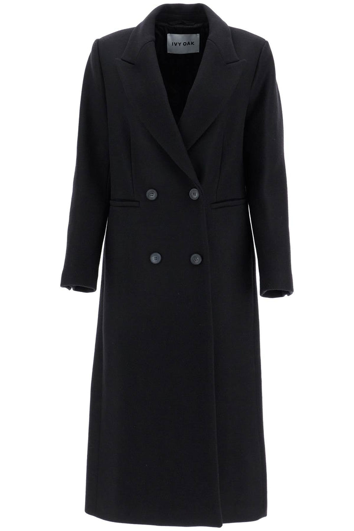 Clothing - Ivy Oak Cayenne Double - Breasted Wool Coat - 242258DCA000007 - BK999 - 34 - Ask Me Wear