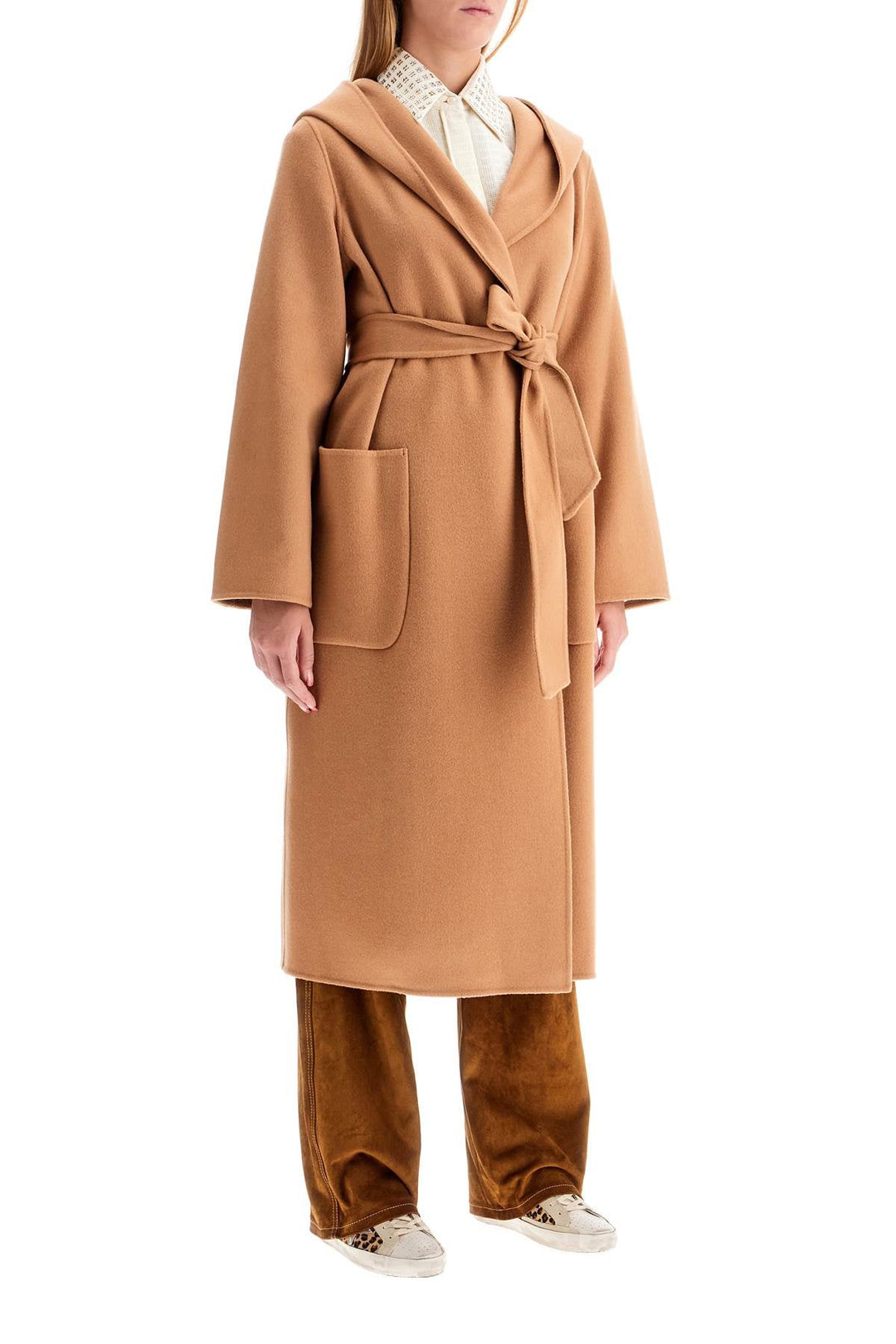 Clothing - Ivy Oak Celia Edie Hooded Coat - 242258DCA000005 - BE445 - 36 - Ask Me Wear