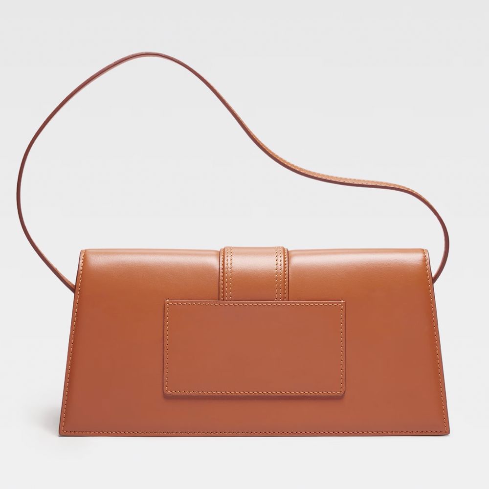  - Jacquemus Brown Leather Handbag - JA - 13851 - Ask Me Wear