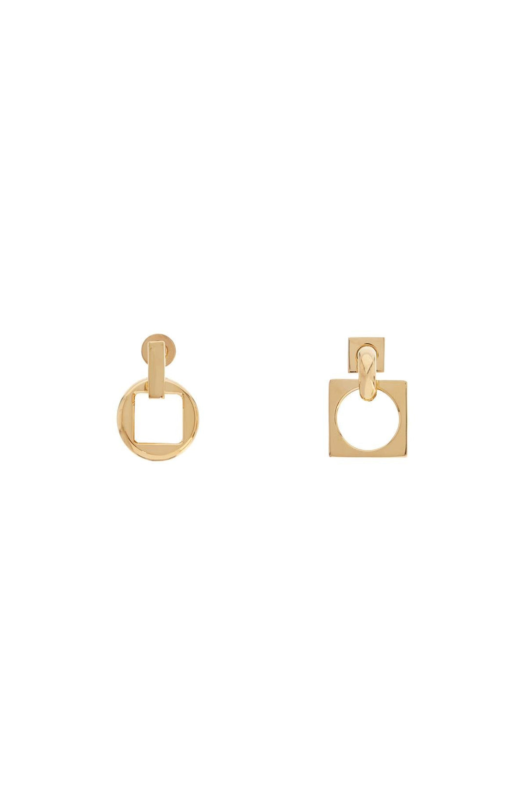 Earrings - Jacquemus Earrings 'the Square Round D - 242884ABG000006 - 270 - os - Ask Me Wear