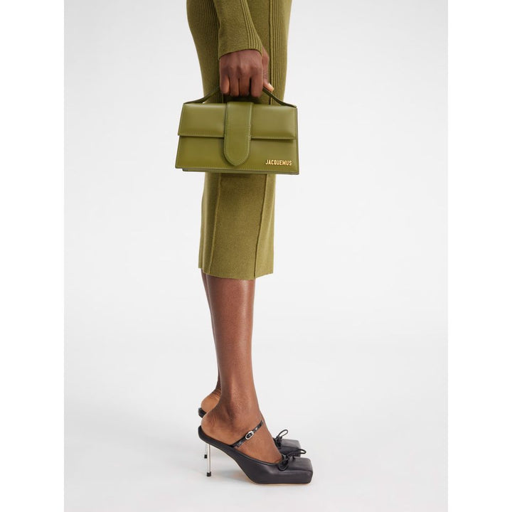  - Jacquemus Green Leather Crossbody Bag - JA - 14133 - Ask Me Wear