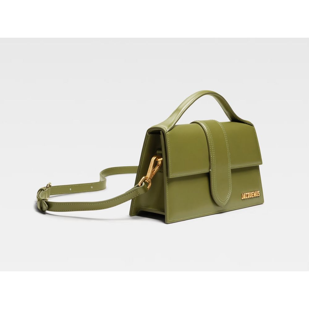  - Jacquemus Green Leather Crossbody Bag - JA - 14133 - Ask Me Wear