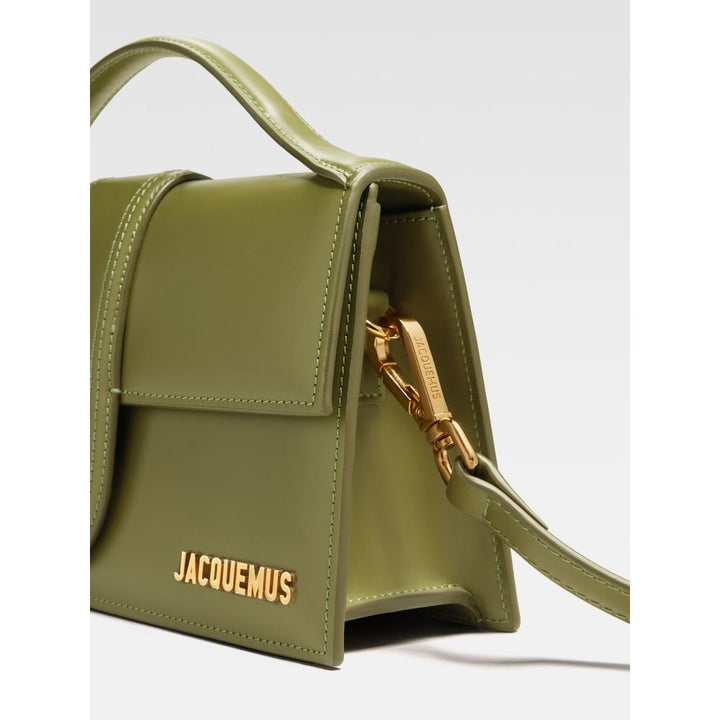  - Jacquemus Green Leather Crossbody Bag - JA - 14133 - Ask Me Wear