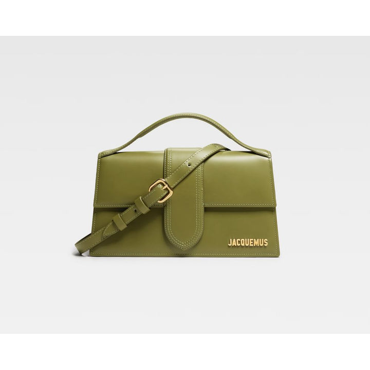  - Jacquemus Green Leather Crossbody Bag - JA - 14133 - Ask Me Wear