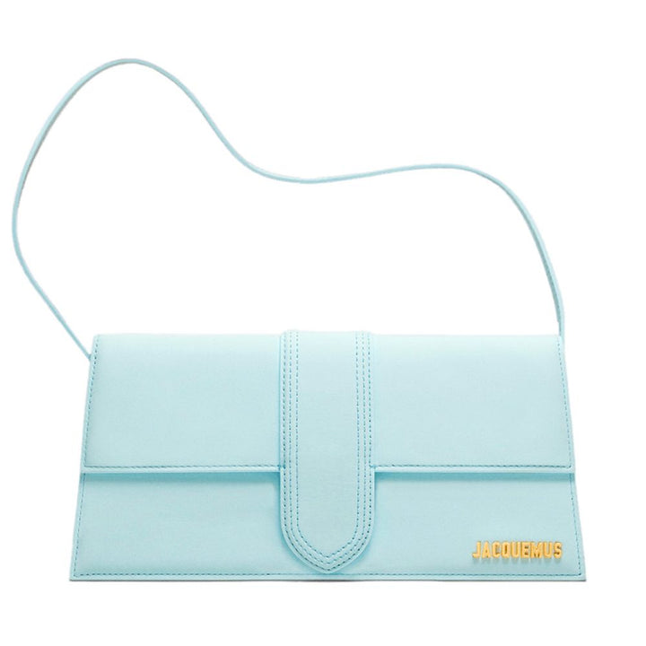  - Jacquemus Light Blue Leather Handbag - JA - 13848 - Ask Me Wear