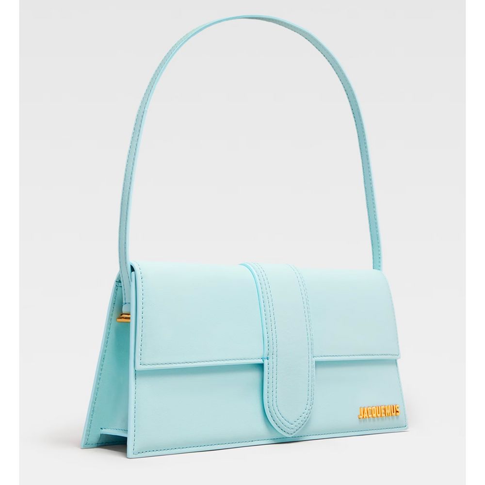  - Jacquemus Light Blue Leather Handbag - JA - 13848 - Ask Me Wear