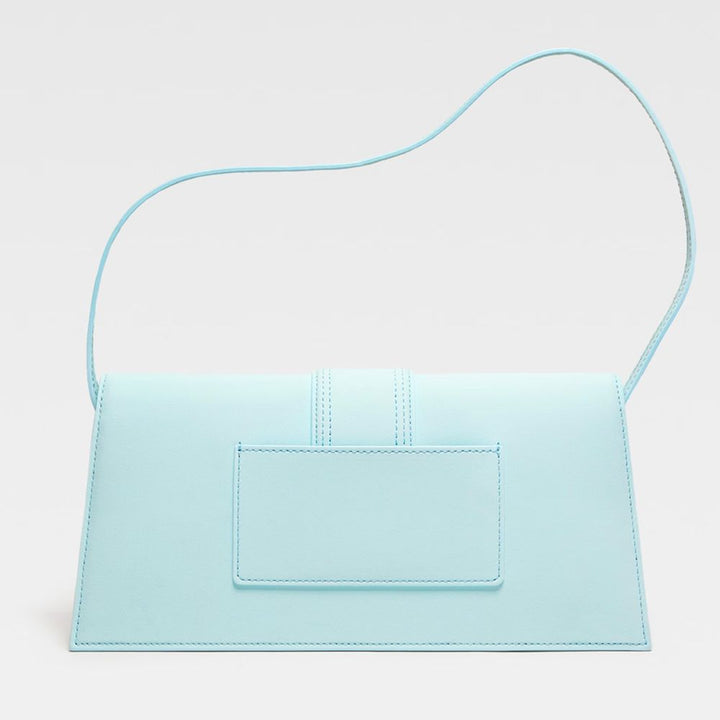  - Jacquemus Light Blue Leather Handbag - JA - 13848 - Ask Me Wear