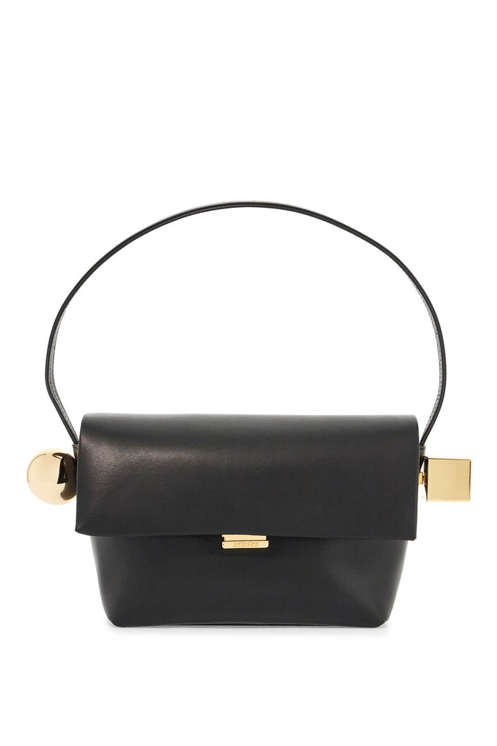 Bags - Jacquemus Round Square Shoulder Bag - 242884ABS000035 - 990 - os - Ask Me Wear