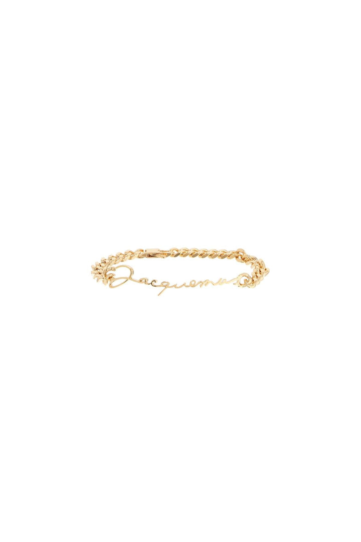 Bracelets - Jacquemus "the Gourmette Brace - 242884ABG000001 - 280 - os - Ask Me Wear