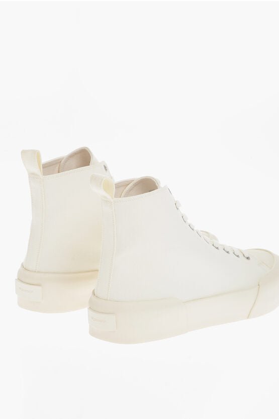 Shoes - Jil Sander Fabric High - tio Sneakers - 8059695143549 - Ask Me Wear