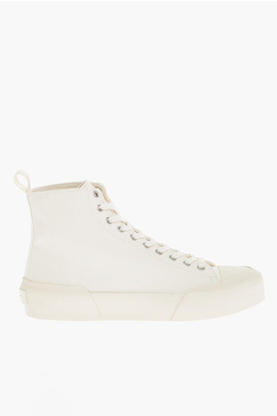 Shoes - Jil Sander Fabric High - tio Sneakers - 8059695143549 - Ask Me Wear