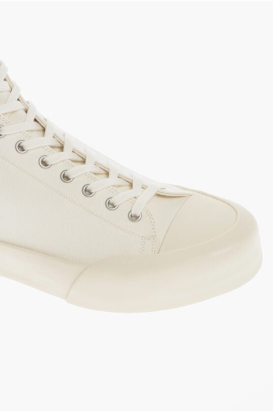 Shoes - Jil Sander Fabric High - tio Sneakers - 8059695143549 - Ask Me Wear