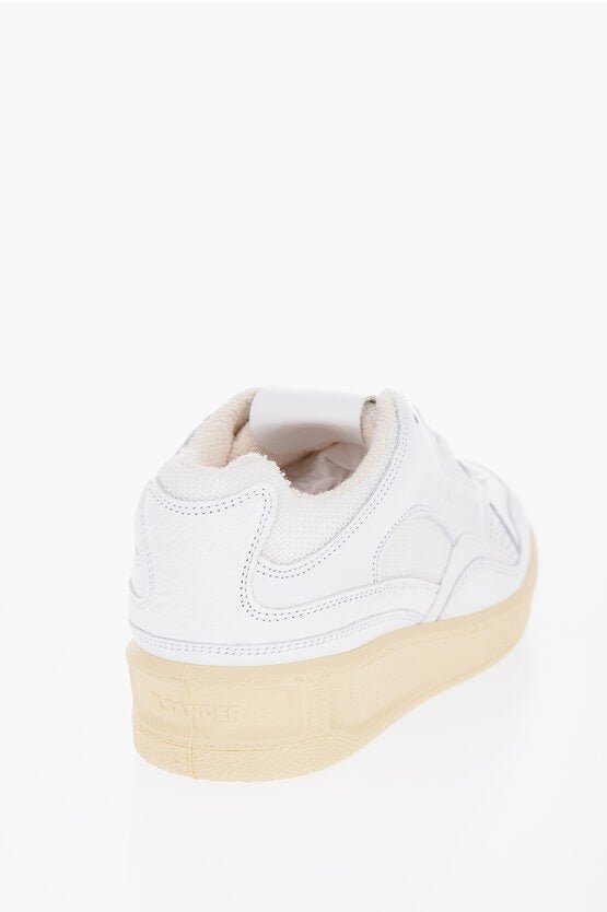 Shoes - Jil Sander Leather Low - Top Sneakers - 8057763585260 - Ask Me Wear