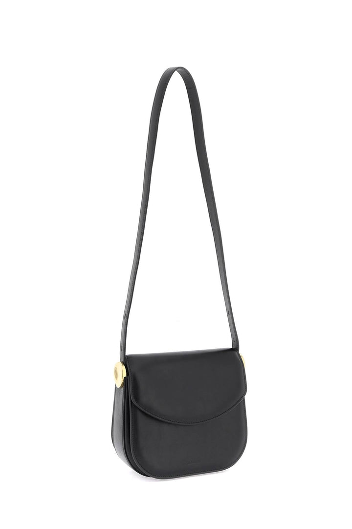 Bags - Jil Sander Padded Leather Coin Shoulder Bag With Adjustable Strap - 241457ABS000018 - 001 - os - Ask Me Wear