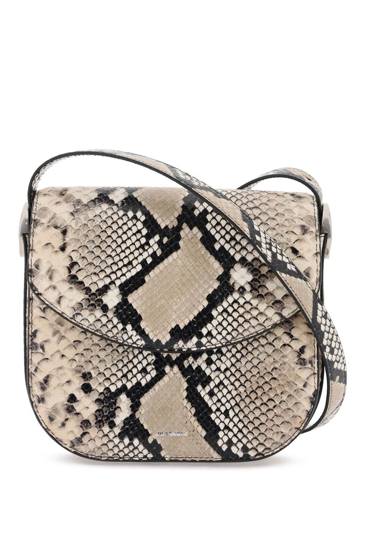 Bags - Jil Sander Python Leather Coin Shoulder Bag With Textured Finish - 241457ABS000016 - 242 - os - Ask Me Wear