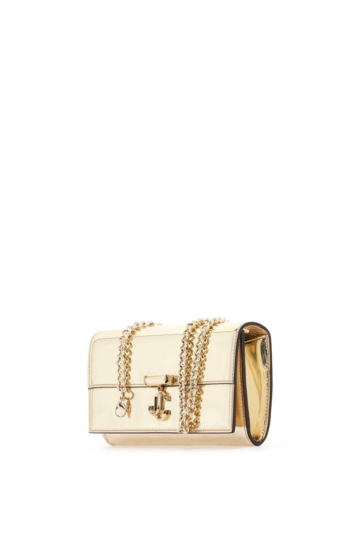 Bags - Jimmy Choo Avenue Crossbody Mini Bag - 242516APG000001 - GOLD - os - Ask Me Wear