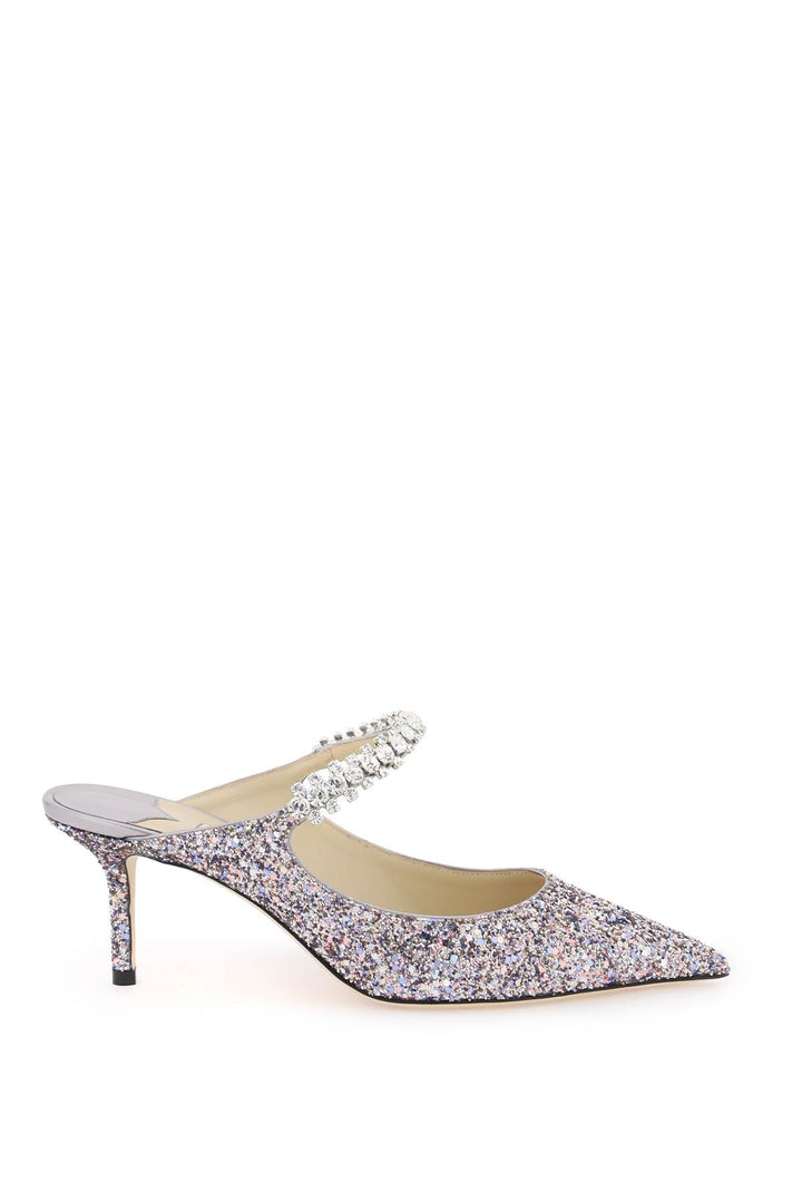 Shoes - Jimmy Choo Bing 65 Glitter Mules - 241516NSD000019 - SPRMX - 36 - Ask Me Wear