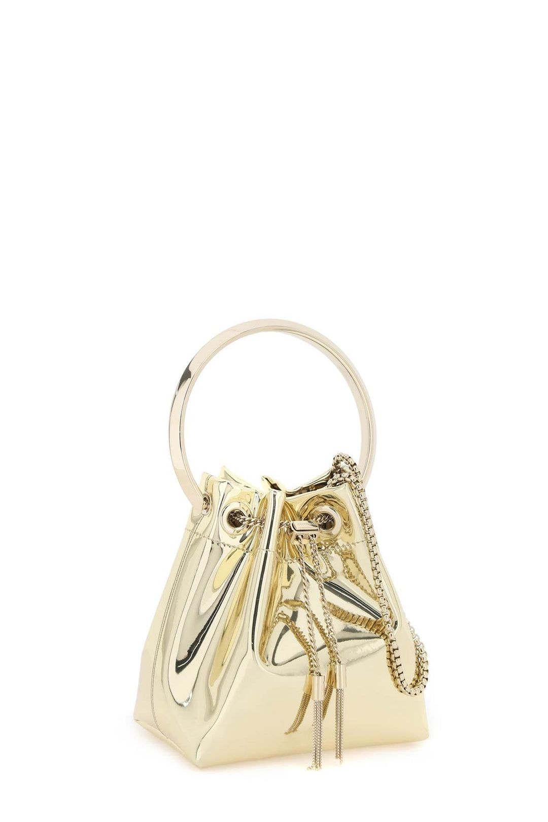 Bags - Jimmy Choo Bon Bon Mirror - Effect Bag - 242516ABS000014 - GOLD - os - Ask Me Wear