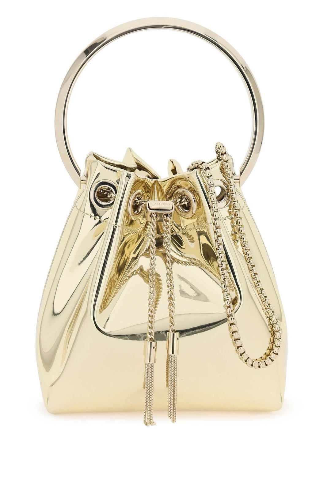 Bags - Jimmy Choo Bon Bon Mirror - Effect Bag - 242516ABS000014 - GOLD - os - Ask Me Wear