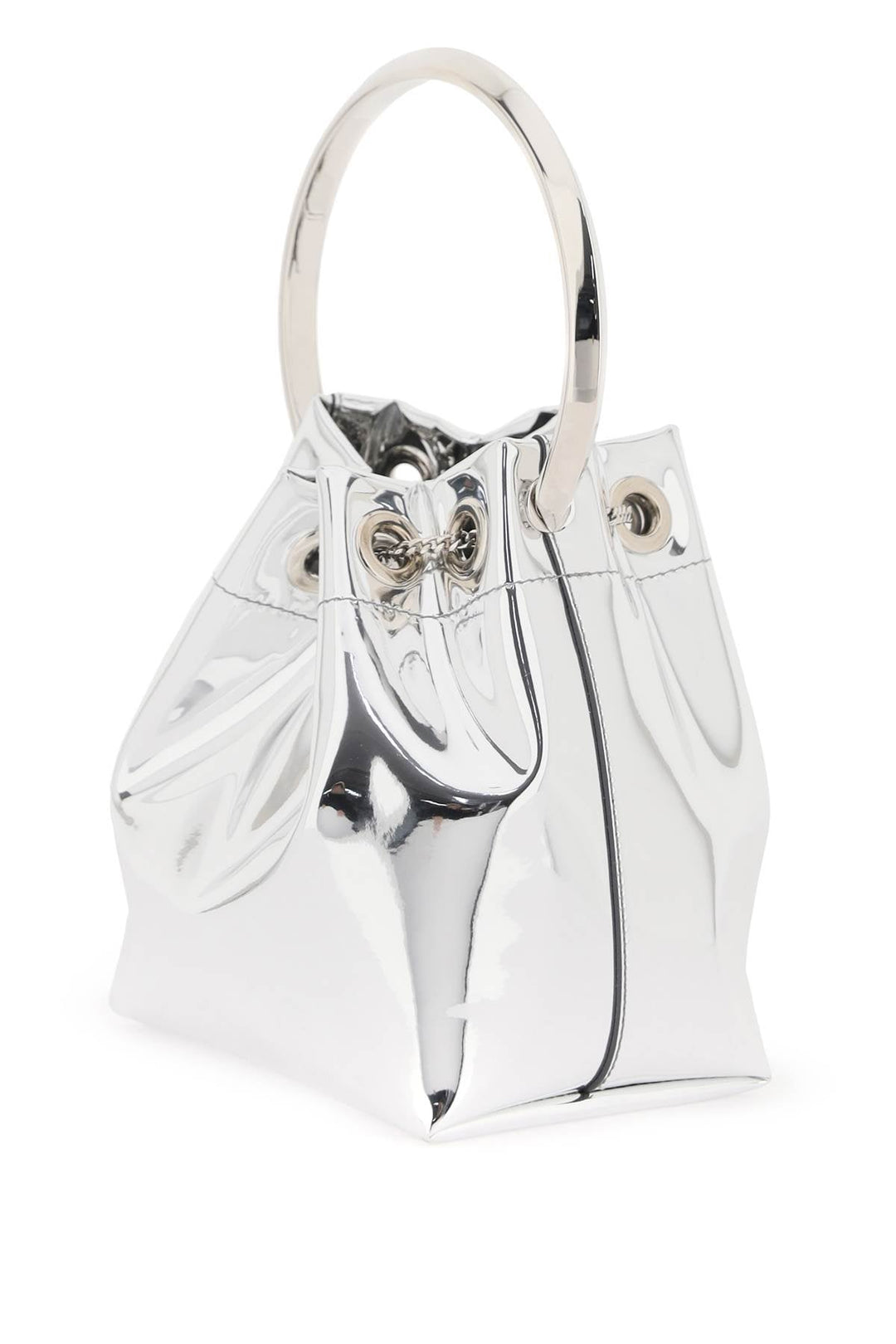 Bags - Jimmy Choo Bon Bon Mirror - Effect Bag - 242516ABS000014 - SILVE - os - Ask Me Wear