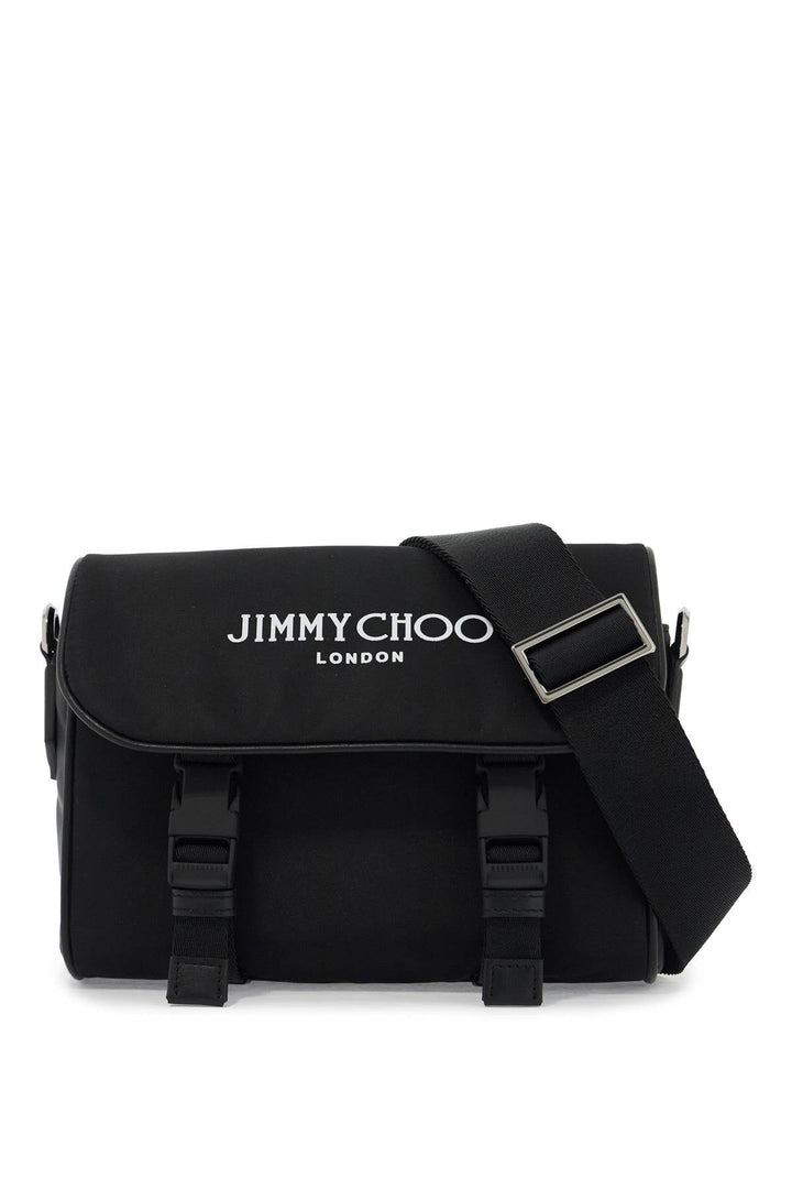 Bags - Jimmy Choo Nylon Crossbody Bag Eli With Shoulder - 242516FBS000002 - BKLGM - os - Ask Me Wear