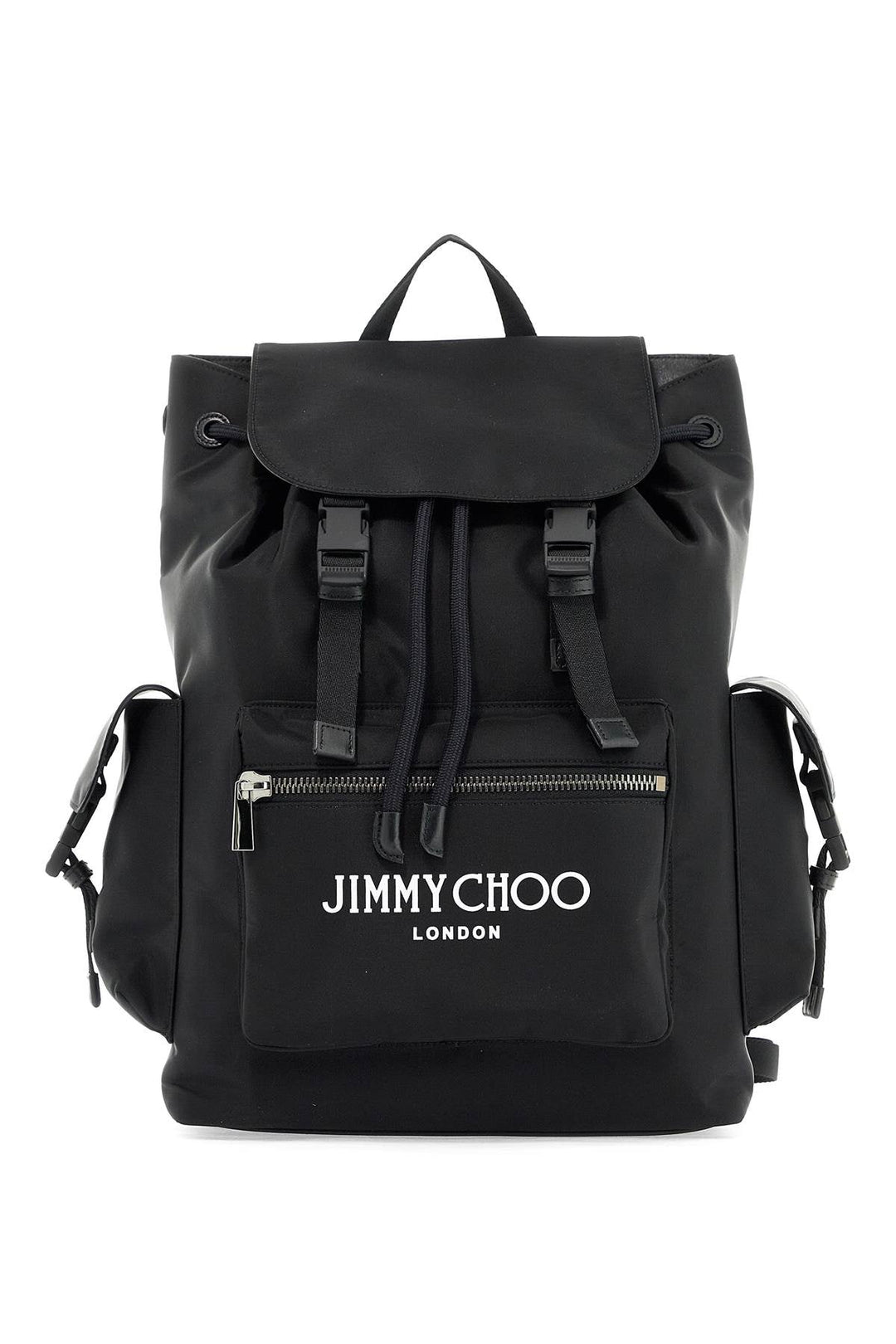 Bags - Jimmy Choo Nylon Filmore Backpack For - 242516FZA000001 - BKLGM - os - Ask Me Wear